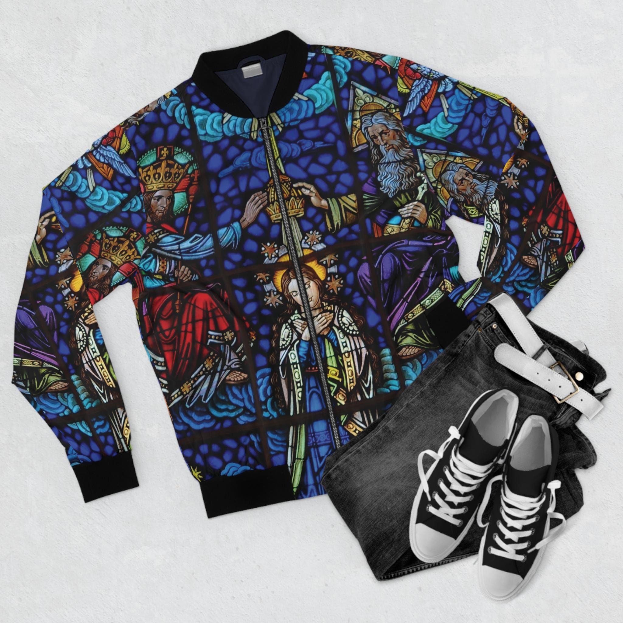 DripNationofAmerica...Men's Bomber Jacket (AOP)